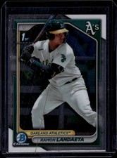 2024 Bowman Chrome Prospects #BCP-28 Ramon Landaeta Oakland Athletics