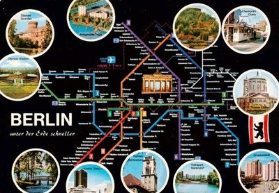 Underground Subway Underground Metro Berlin Underground Line Network