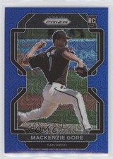 2022 Panini Prizm Blue Mojo Prizm 24/199 Mackenzie Gore #7 0m4q