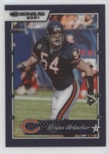 2021 Panini Clearly Donruss Clearly Retro 2001 Brian Urlacher #01-2 HOF 0c2