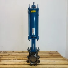 Dezurik 4” Stainless Steel Pneumatic Operated Knife Gate Valve 4CF8 2045200