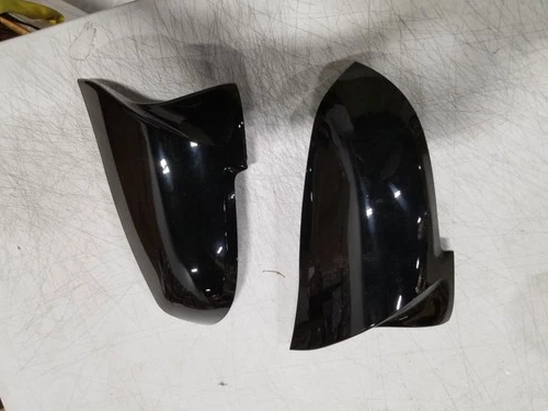 Used For 2014-2018 BMW F10 F11 LCI Gloss Black Side Rear View Mirror Cover Caps