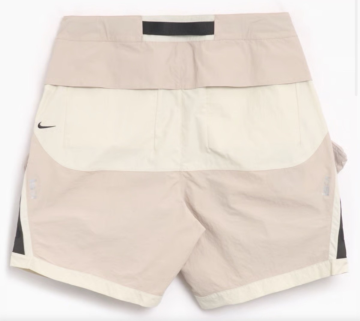 Nike ISPA Modular Pocket Shorts FV4895-072 Light Bone Black Men's