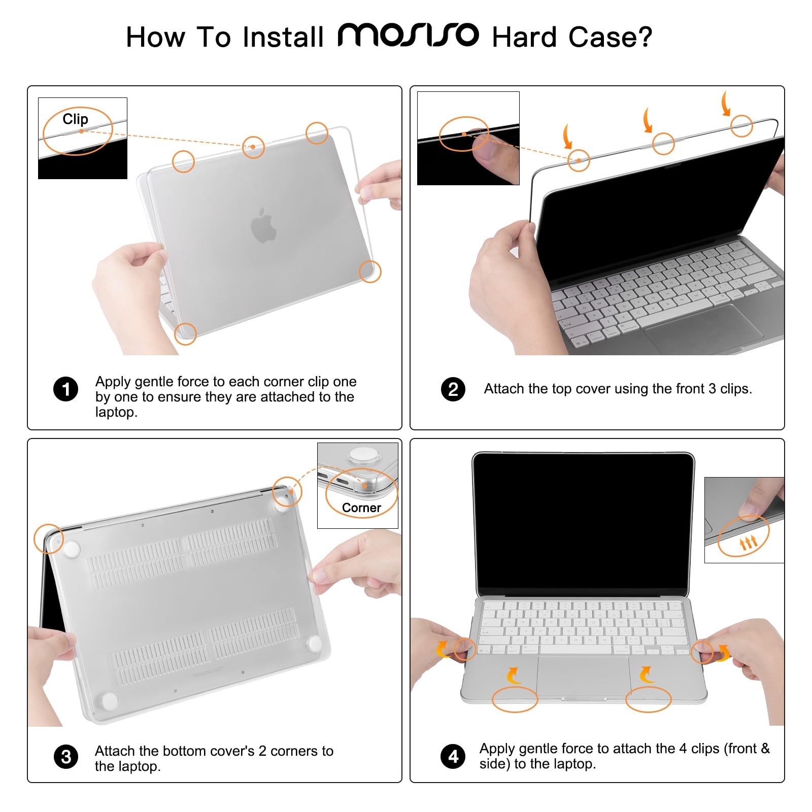 MOSISO Cover for MacBook Neo Case 13 inch 2026 Protective Hard Shell Case