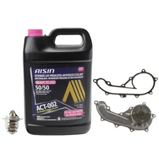 AISIN Pink Engine Coolant Water Pump Thermostat Kit For T100 Tacoma 4Runner L4