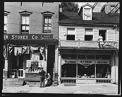 Mauch Chunk,Carbon County,Pennsylvania,PA,Farm Security Administration,FSA,16