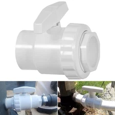 For Hayward Pool Filters, Skimmers SP0722S Trimline 2-Way Ball Valve 1 1/2" SLIP