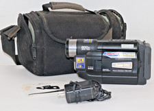 JVC GR-SXM240U Super VHS-C Camcorder 600x Zoom w/ Battery AS-IS Untested