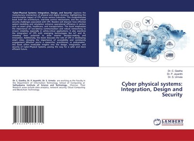 Cyber physical systems: Integration, Design and Security | C. Geetha (u. a.)