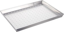 Teglia da forno per Pizza pane forata Professionale rettangolare cm 35x28 H3  in