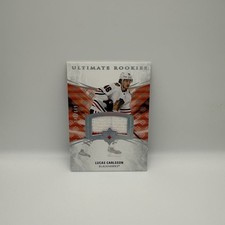 2020-21 Ultimate Collection Relic #156 Lucas Carlsson /649