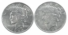 1924 & 1922 & Peace Silver Dollar $1 Bullion Collection Lot *865
