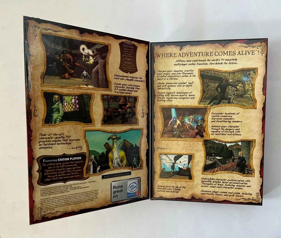 EverQuest II - 2004 - Sealed box, New and unopened - Sony Online Entertainment - Image 3 of 4