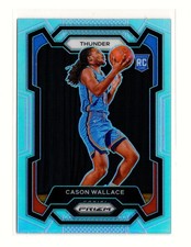 Cason Wallace 2023-24 Panini Prizm #139 Silver Prizm Rookie (OKC) RC REFRACTOR