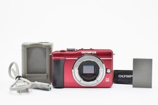 OLYMPUS PEN E-PL1S 16.1MP Digital Camera Body Red Color 3022 shots from Japan