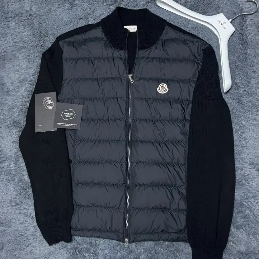 Moncler Knit Padded Black Down Jacket, 2XL, Excellent Condition thumbnail 4
