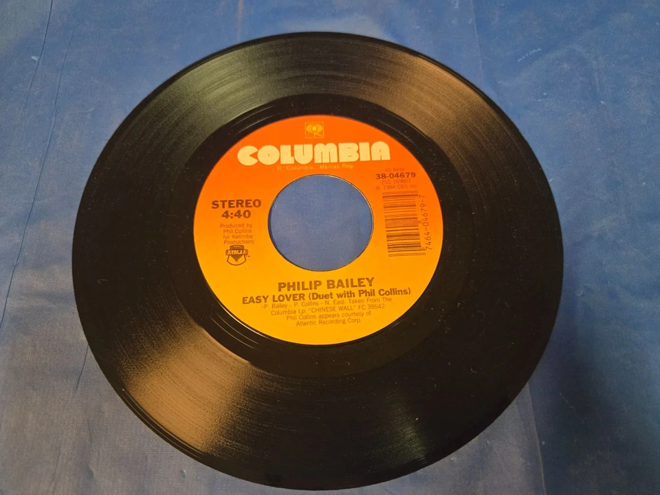Philip Bailey, Phil Collins – Easy Lover (Extended Dance Remix) b/w Woman - Imagem 3 de 3