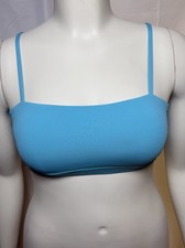 NWT CRZ YOGA Butterluxe Adjustable Spaghetti Strap Sports Bra Women 8/10 med