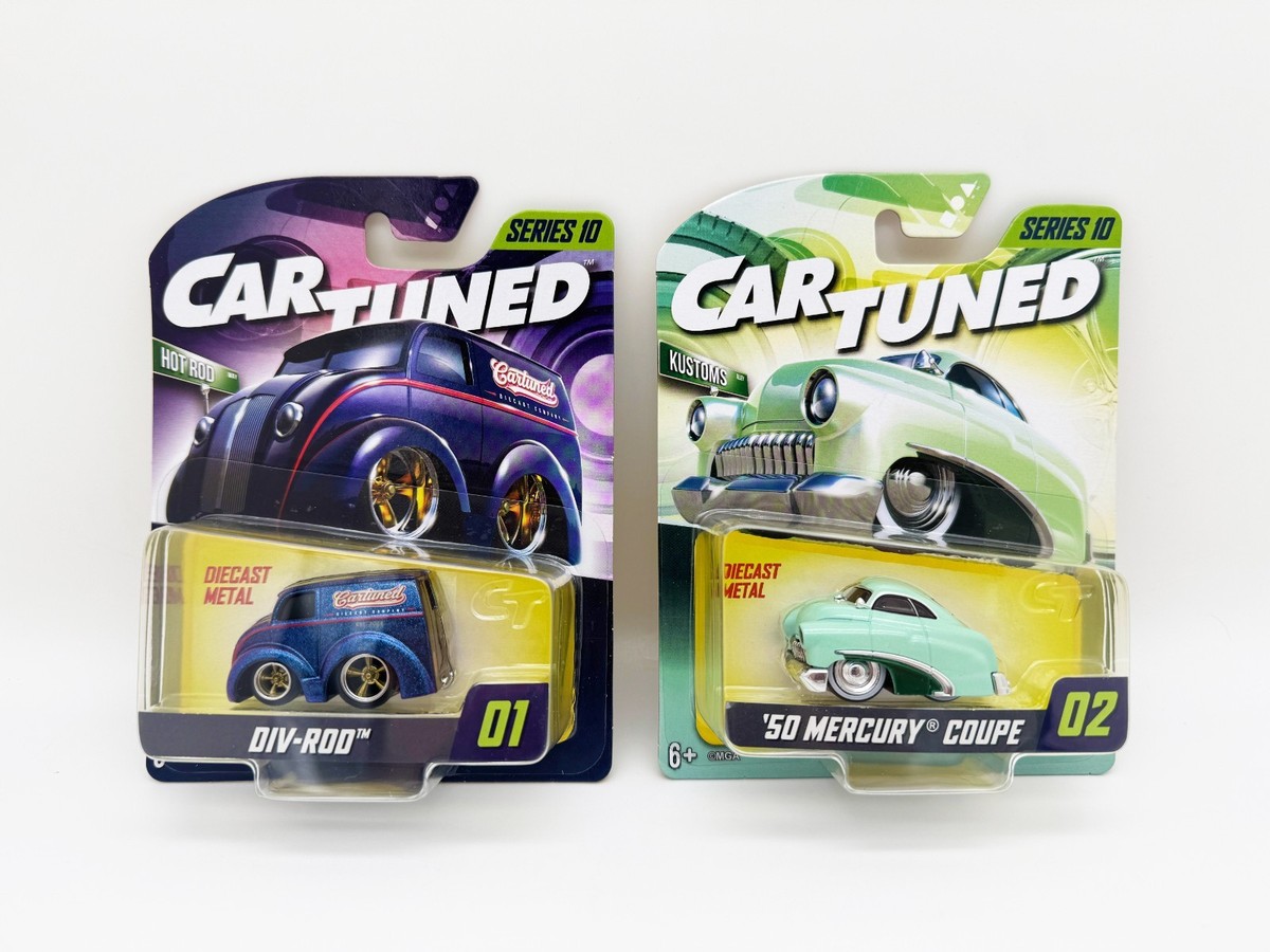 SET OF 8 MGA CAR TUNED Mainline Series 10 CarTuned Diecast FORD