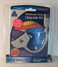 New Apricon ASW-USB3-25 SATA Wire 3.0 Hard Drive Upgrade Kit PC  Mac NEW 
