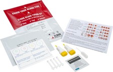 Eldoncard INC Blood Type Test Complete KIT - Find Out If You Are A, B, O, AB