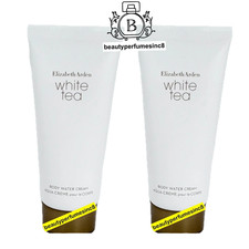 Lot of 2 White Tea 3.4 oz/100ml Body Cream by Elizabeth Arden