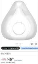 Sealed AirFit F20 Cushion Replacement, Medium 63469