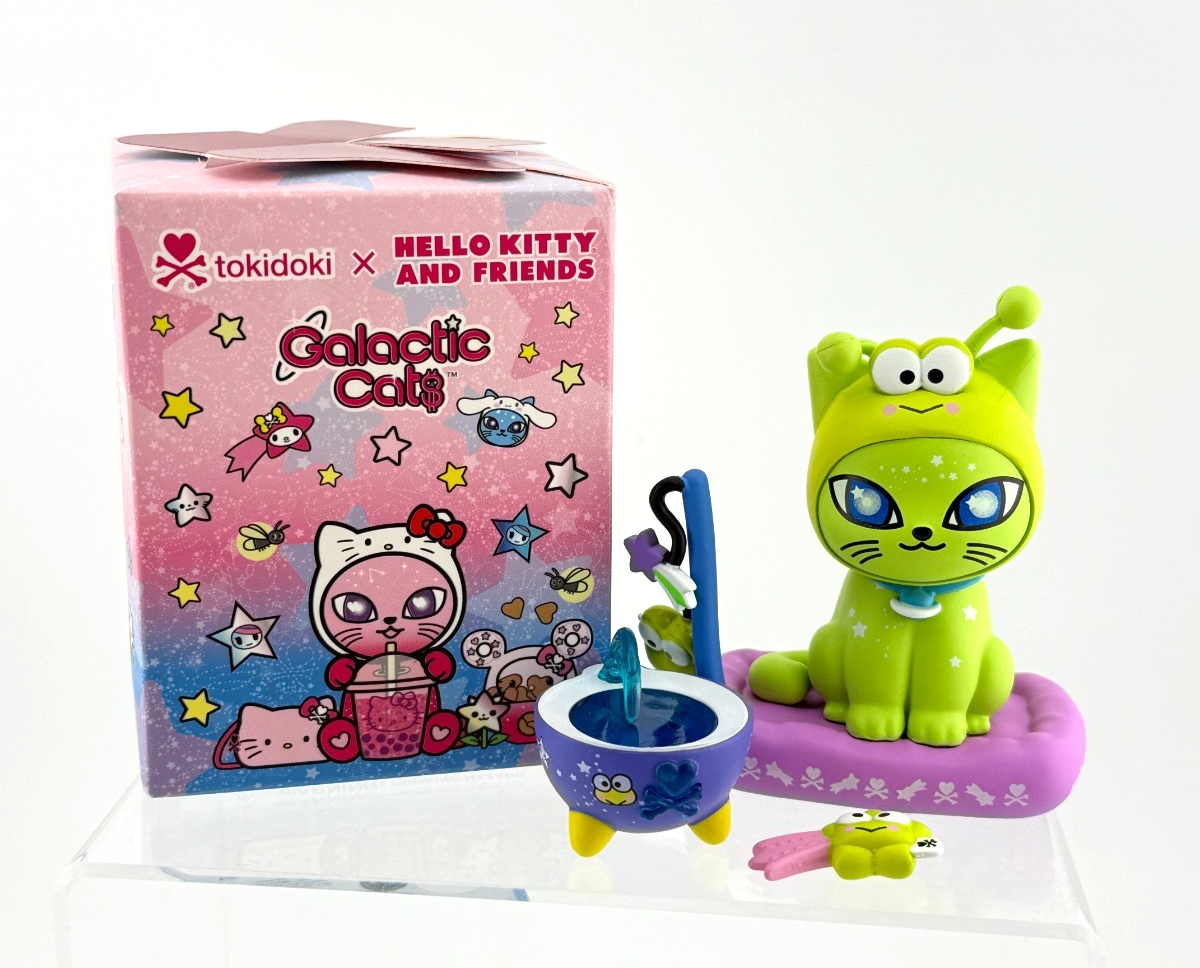 記念グッズ kitty tokidoki x Hello Kitty & Friends Galactic Cats CHASE Keroppi