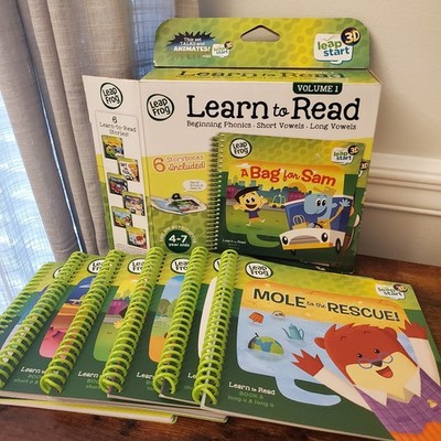 Leap Frog LEARN TO READ Volume 1 leap start 3D 6 books for ages 4-7