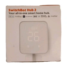Switchbot Hub 2 (2nd Gen), Work as a Wifi Thermometer Hygrometer, IR Remote Cont