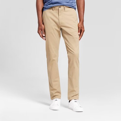 Men's Every Wear Slim Fit Chino Pants - Goodfellow & Co Sculptural
