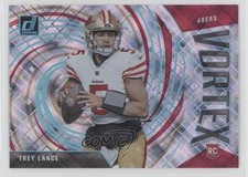 2021 Panini Donruss Vortex Cosmic 16/100 Trey Lance #VTX-TLA 8d4