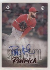 2021 Panini Chronicles Luminance Red 57/100 Patrick Sandoval #LA-PS Auto 4z8