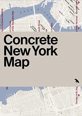 Concrete New York Map: Guide to Concrete Architecture in New York City