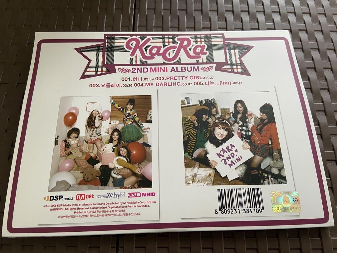 KARA 直筆サイン入り2nd Mini Album Pretty Girl s-l400.jpg