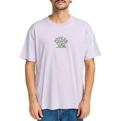 RVCA UNITED T-SHIRT PASTEL LILAC