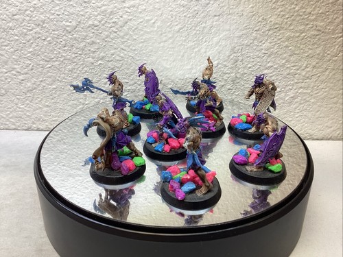 Warhammer AoS Disciples of Tzeentch KAIRIC ACOLYTES 9x Damaged Job Lot BD62711 - Picture 7 of 8