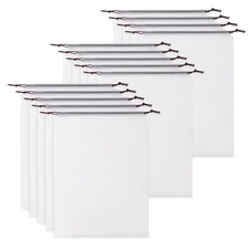 14 PCS Transparent Shoe Bags for Travel Large Clear Storage 11.8x15.7" Portable