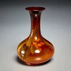 Rookwood Pottery Vase: 1900 Standard Glaze, Cherry Design by Lenore Asbury