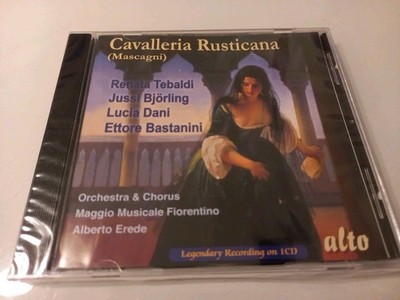 Cavalleria Rusticana BJÖRLING TEBALDI BASTIANINI EREDE REMASTERED CD   NEU OVP 
