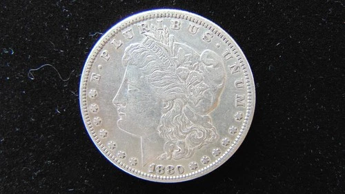 1880 S Morgan Silver Dollar $1 Choice AU Nice Coin #13