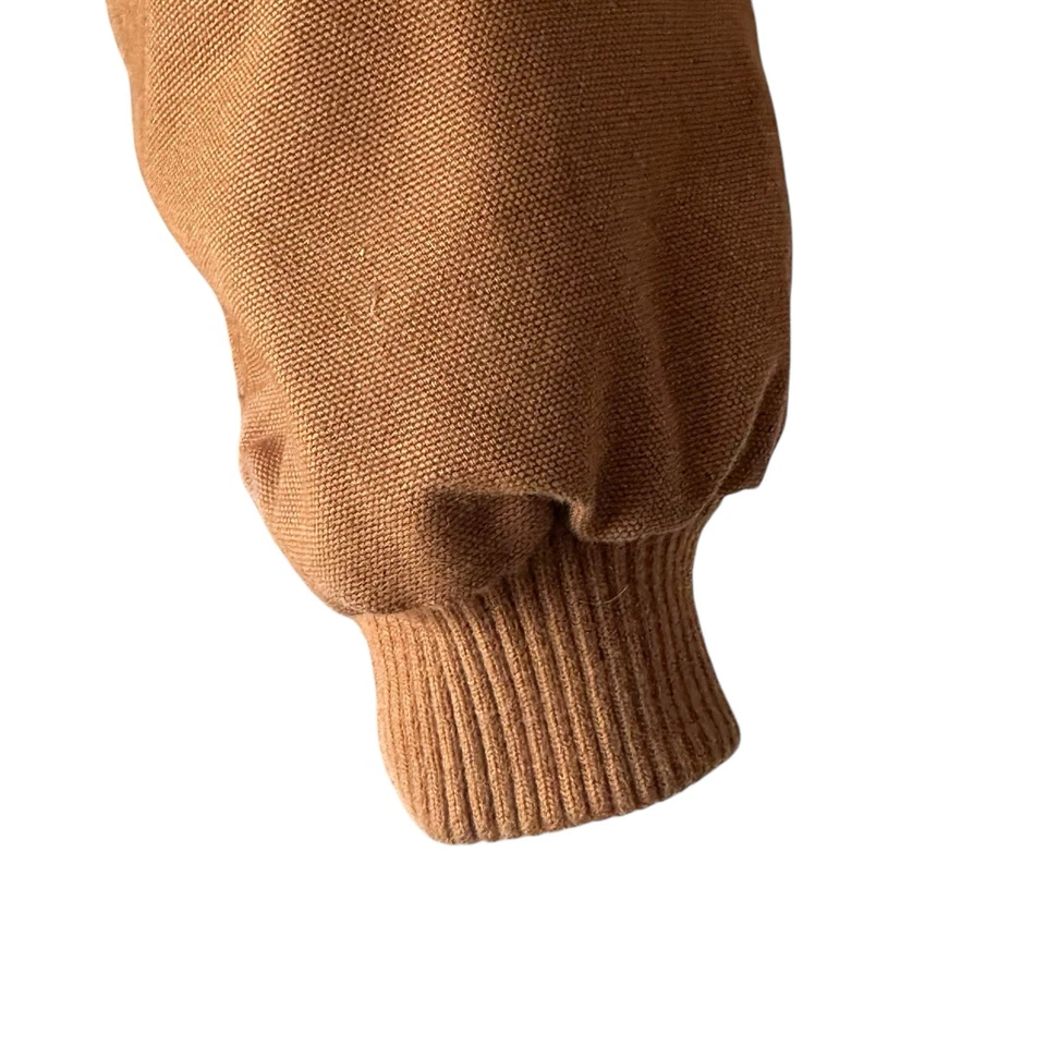 Carhartt Canvas Hooded Barn Chore Coat Full Zip Youth Large 14/16 Brown Hunting - Image 4 of 4