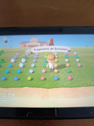  animal crossing Fragments D'étoile Celeste