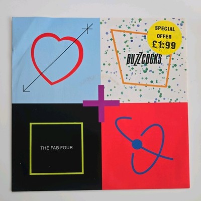 1989 Buzzcocks 'The Fab Four' 12'' Single RARE ever fallen VG+/VG
