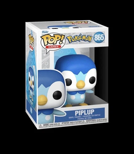 Funko Pop! Vinyl: Pokémon - Piplup #865 In Protector