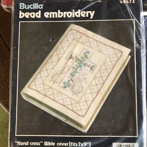Lot Of 4 VTG Cross Stitch Kits Bucilla Needle Treasures Nos Granny Core - Picture 4 of 12