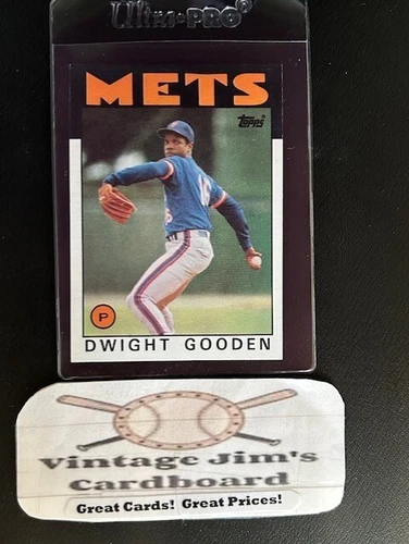 1986 Topps - Dwight Gooden #250 Pack Fresh NM-MINT! CENTERED! Grade it!👀🔥🔥