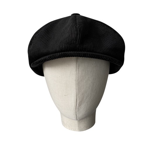 8 Panel Baker Boy Flat Gatsby Peaky Blinders Hat UK Corduroy Newsboy Cap Classic - Picture 2 of 13