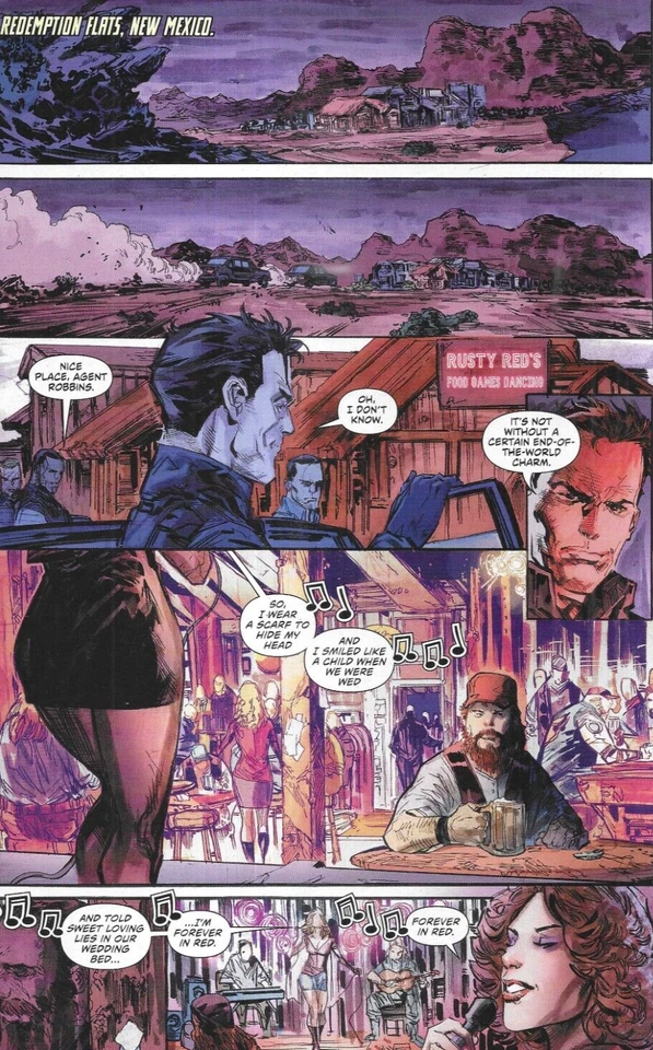 Secret Six Comic 1 First Print Cover B Blank Varian 2015 Gail Simone Lashley DC - Image 2 of 4