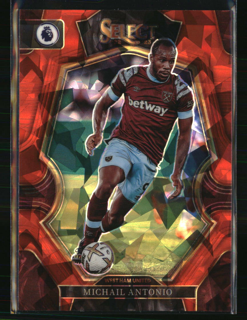Michail Antonio 2022 Panini Select Premier League Red Ice #194